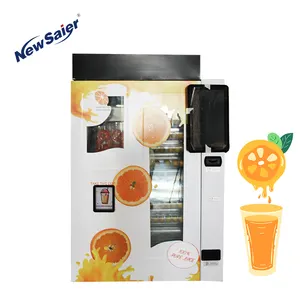 Unmanned automatic orange juice vending machine price automatic cleaning factory sale