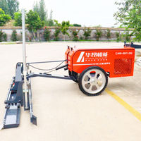 Machine de nivellement vibratoire laser pour béton à haute efficacité HA100-2L, moteur diesel, équipement de nivellement automatique