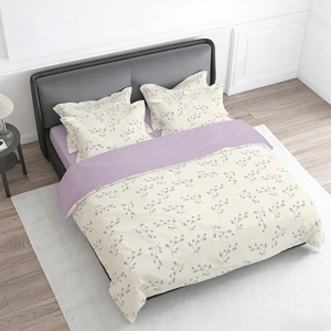 Set <span class=keywords><strong>Copripiumino</strong></span> di Alta Qualità per Hotel, Nuovo Set <span class=keywords><strong>Copripiumino</strong></span> per Bambini 100% Cotone con Stampa Floreale, Biancheria da Letto Traspirante per Ragazzi e Ragazze - Product Image 6