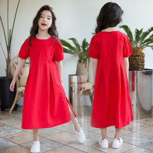 Notre entreprise recherche des distributeurs de robes pour filles coréennes, robes à volants rouges pour enfants, vêtements pour enfants. - Product Image 4