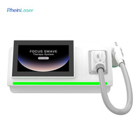 Appareil de thérapie par ondes de choc électromagnétiques Fswave-65, ondes de choc focalisées sur les animaux, 0,416 mJ, dispositif ESWT pour usage clinique
