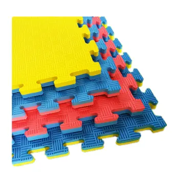 Eva Foam Tatami Vechtmat Taekwondo 10Mm In Elkaar Grijpende Puzzel Mat Martial Arts Match Mat Verschillende Dichtheden