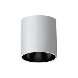 OEM silindir TOPAK tavan Downlight yuvarlak kısılabilir ışık 10W LED yüzey aşağı monte