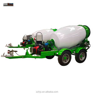 Camión Mezclador de Cemento con Tanque de Concreto de Remolque Personalizado de <span class=keywords><strong>3</strong></span> <span class=keywords><strong>Ejes</strong></span> y 2 Metros Cúbicos con Motor EPA y Autocarga - Product Image 2