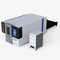Machine de découpe laser à fibre haute puissance de grande taille pour la fabrication industrielle de métaux