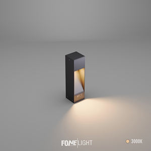 Luzerra 35cm moderne en aluminium inoxydable borne lumineuse extérieur jardin voie paysage éclairage en gros cour lampe - Product Image 4