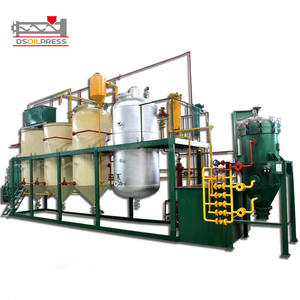 Machine de raffinage d'huile de cuisson de raffinerie d'huile de graines de moutarde à petite échelle de 5 tonnes par jour - Product Image 1