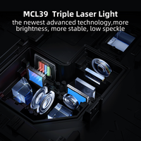NOUVEAU 2026 C3 Ultra Highlight Home Theater Smart Mini Projecteur Portable 3200 Lumens HD 4K UHD Laser Tricolore DLP