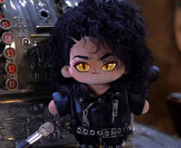 Poupée en coton personnalisable, 20 cm Michael Jackson, cadeau en peluche fait par des fans, très attrayant