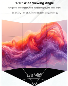 Écran de publicité intérieur ZGS 3x3 65 pouces, équipement de diffusion, écran de raccordement à cadre ultra-fin 1,8 mm, mur vidéo LCD 65 pouces ZGS-PJ650 - Product Image 4