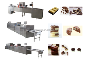 Small <strong>Chocolate</strong> <strong>Machine</strong> Production Line Automatic <strong>Chocolate</strong> Depositing <strong>Machine</strong> for Filled <strong>Chocolate</strong> Factory - Product Image 2