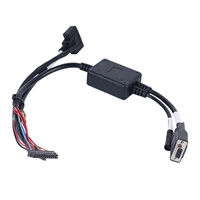 Câble de diagnostic personnalisé avec connecteur DB9, faisceau d'adaptation multi-interface, faisceau de câblage OEM ODM pour usine