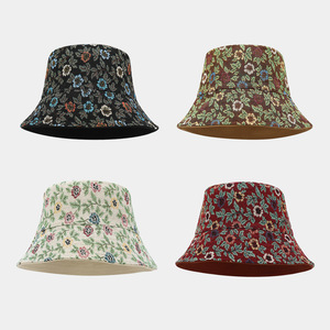 Mới Đến Tùy Chỉnh Xô Mũ Cho Phụ Nữ Cổ Phiếu Bán Buôn của 5 Màu Sắc In Nhân Vật Hoa Mô Hình Cho Câu Cá <span class=keywords><strong>Canada</strong></span> - Product Image 1