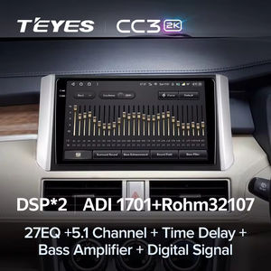 <span class=keywords><strong>TEYES</strong></span> <span class=keywords><strong>CC3</strong></span> 2K para Mitsubishi Xpander 2017 - 2020 Radio de coche reproductor de vídeo Multimedia navegación estéreo GPS <span class=keywords><strong>Android</strong></span> 10 No 2DIN - Product Image 3