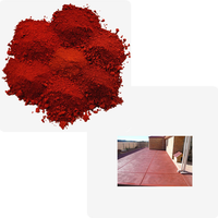 Oxyde de fer rouge c I Pigment rouge 101 Indice de couleur 77491 pour le ciment