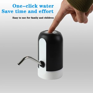 Water Dispenser <b>Pump</b> Portable Electric Water Dispenser <b>Pump</b> for 5 Gallon Bottles USB Rechargeable Water Bucket Tool Carboy Bar - Product Image 5