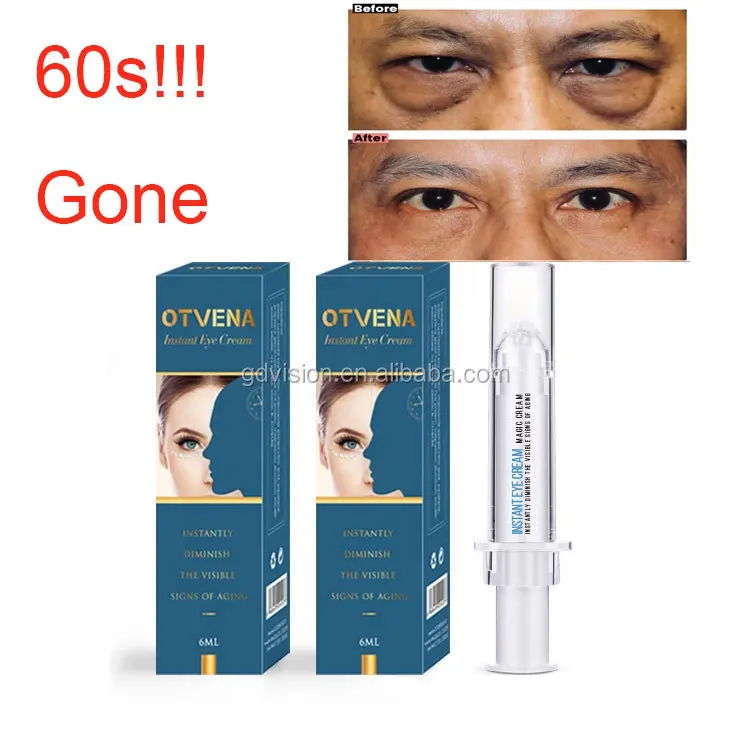 60 Seconds Instant Wrinkle Eye Wrinkle Area Serum Moisturizer Eye Cream For Dark Circles