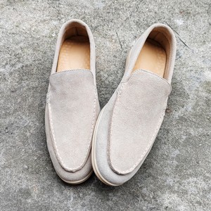 Zapatos de Cuero de Gamuza para Hombre, Estilo Británico Clásico de Lujo 2026, Calzado de Cuero Genuino Cómodo y a la Moda para Uso Diario Informal - Product Image 4