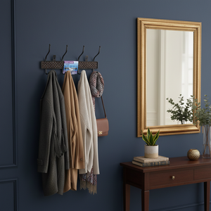 CASAMAX WL AE-0711-4 Elegante Gancio da Parete Multifunzione in Metallo Soluzioni di Stoccaggio Efficienti Lusso Classico Origine Cina - Product Image 3