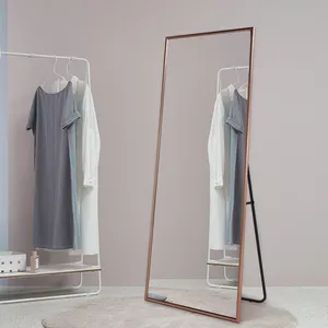 5Mm Milieu Spiegel Explosieveilige Full Body Metalen Frame Muur Spiegel, Volledige Lengte Floor Spiegels