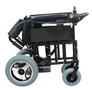 Tüm arazi katlanabilir aerodinamik hızlı denetleyici Rollator Walker otonom dar uzun mesafeler çift kontrol e tekerlekli sandalyeler