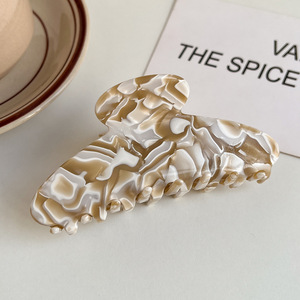 Pinces à cheveux en acétate au design simple avec <span class=keywords><strong>logo</strong></span> personnalisé, pinces rétro exquises, pinces à cheveux en acétate, accessoires pour cheveux pour femmes - Product Image 5