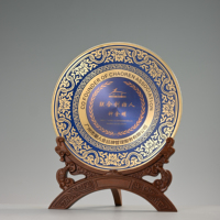 Fournisseur de souvenirs de retraite ronds personnalisés de haute qualité imprimés en UV, avec plaques de médailles et récompenses, modèles d'artisanat métallique