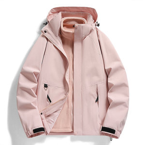 Chaqueta de Montaña para Mujer, Cortavientos, con Capucha y Forro Desmontable, Manga Larga - Product Image 4