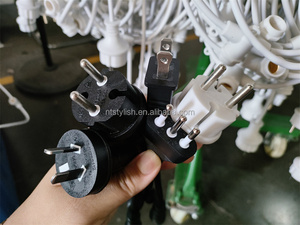 Soket gantung kelas komersial S14 putih hangat 2200K 2700K E26 E27 lampu tali Festoon dasar - Product Image 3