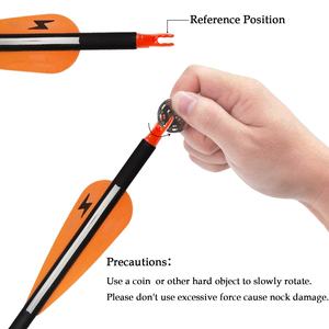 Flechas de carbono de 31 pulgadas <span class=keywords><strong>para</strong></span> práctica de tiro con arco, flechas de caza <span class=keywords><strong>para</strong></span> arco compuesto y recurvo con puntas extraíbles (paquete de 12) - Product Image 4