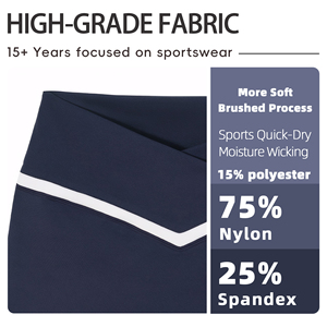 Pantaloni da Yoga con Logo personalizzato a doppia forma a V pantaloni attillati per il Fitness pantaloni attillati per il sollevamento di grandi glutei da donna <span class=keywords><strong>Leggings</strong></span> da Yoga - Product Image 5