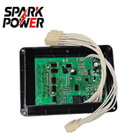 Contrôleur de groupe électrogène Denyo D300 avec écran LCD, panneau de démarrage automatique, 2 prises, 14 fils, 50/60Hz, en plastique, pour générateur diesel
