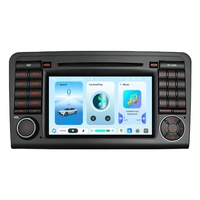 XTRONS Pemutar CD DVD Mobil Android 16 7 Inci untuk Mercedes-Benz ML W164 GL X164 Octa-Core 4GB+64GB AKM DSP Built-in 4G dan GPS