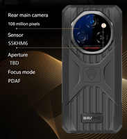 Teléfono Inteligente Resistente de 6.58 Pulgadas con Redes 5G, Android 15.0, 12GB+256GB, Compatible con NFC, Cámara de Visión Nocturna