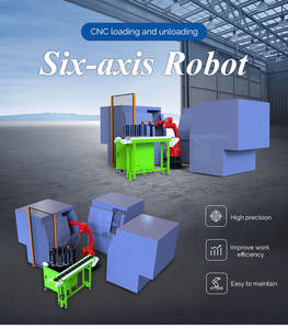 Robot de Carga y Descarga CNC Jiaxin de Seis Ejes con 1 Año de Garantía, Potencia de 30 kW, Voltaje de 220V, Peso de 300 kg - Product Image 4