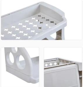 Étagère de cuisine organisateur étagères cadre d'angle en plastique douche <span class=keywords><strong>Caddy</strong></span> support de rangement porte-shampooing pour accessoires de salle de bain - Product Image 4