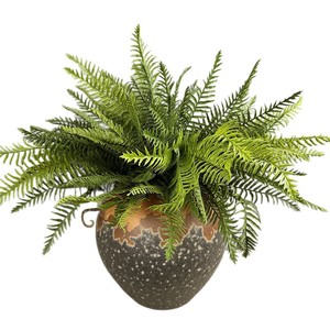 Plante artificielle <span class=keywords><strong>de</strong></span> fougère, herbe <span class=keywords><strong>de</strong></span> la roche, romarin persan, asperge verte, décoration <span class=keywords><strong>de</strong></span> sol UV, micro-paysage souple, verdure paysagère - Product Image 5