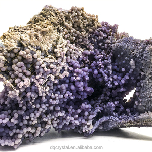 Commercio all'ingrosso di alta qualità naturale di <span class=keywords><strong>agata</strong></span> di cristallo di <span class=keywords><strong>agata</strong></span> di roccia di cristallo <span class=keywords><strong>minerale</strong></span> esemplare viola di <span class=keywords><strong>agata</strong></span> d'uva per la decorazione domestica - Product Image 2