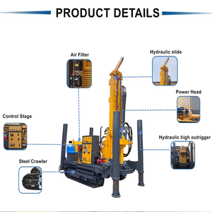 Hot Selling 200m Hydraulic Water Well Drilling <strong>Rig</strong> Machine High Quality Custom Drilling Tools - Product Image 4