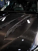 Kit carrosserie en fibre de carbone pour BMW X7, style LD amélioré, haute qualité, comprenant lèvre avant, jupes latérales, diffuseur, spoiler et capot moteur
