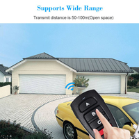 Duplicateur de Télécommande sans Fil RF à Code Fixe et Roulant 315/433/868Mhz d'Usine Chinoise pour Porte de Garage Électrique