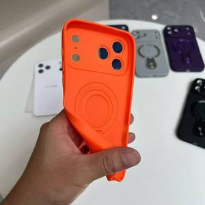 Nouvelle coque de téléphone magnétique anti-chute à motif CD, antidérapante, avec petit support arrière, tendance et très vendue, pour <span class=keywords><strong>iPhone</strong></span> 17 16 Pro Max - Product Image 3