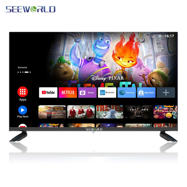 SEEWORLD LED TV 24 32 43 50 55 65 Inches 4K Ultra Android Smart TV Flat Screen Full HD Television Manufacturer