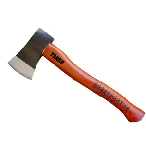 America Type Damascus Hand <strong>Axe</strong> With Hickory <strong>Axe</strong> <strong>Handle</strong> - Product Image 1