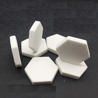 Disques de corail rectangulaires en céramique Accessoires d'aquarium écologiques pour salon et bureau pour améliorer la croissance des coraux