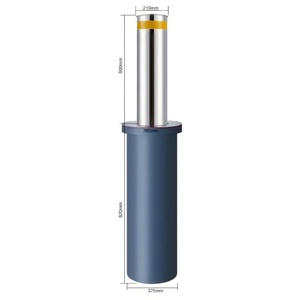 Borne de circulation rétractable anti-collision hydraulique en acier inoxydable avec boîtier de commande automatique pour sécurité d'accès – Vente directe usine - Product Image 1