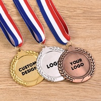 Personnalisation Sur Mesure de Trophées Souvenirs et Médailles d'Or de Football 3D Sportifs à Grande Échelle