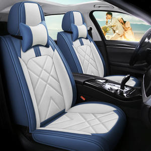 Nouvelle housse de siège de <span class=keywords><strong>voiture</strong></span> imperméable résistante à l'usure quatre saisons tout compris respirante en fibre synthétique PVC - Product Image 1