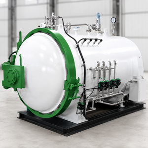 <span class=keywords><strong>Autoclave</strong></span> Composita ISO CE per Lavorazioni su Scala di Laboratorio con Potenza di 16KW e Sistema di Apertura Rapida a Porta Singola - Product Image 1