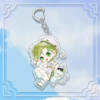 Porte-clés Kawaii Anime Game Nu: Carnival Olivine Quincy Blade en acrylique, pendentif de dessin animé, breloque de sac, jouet de cosplay